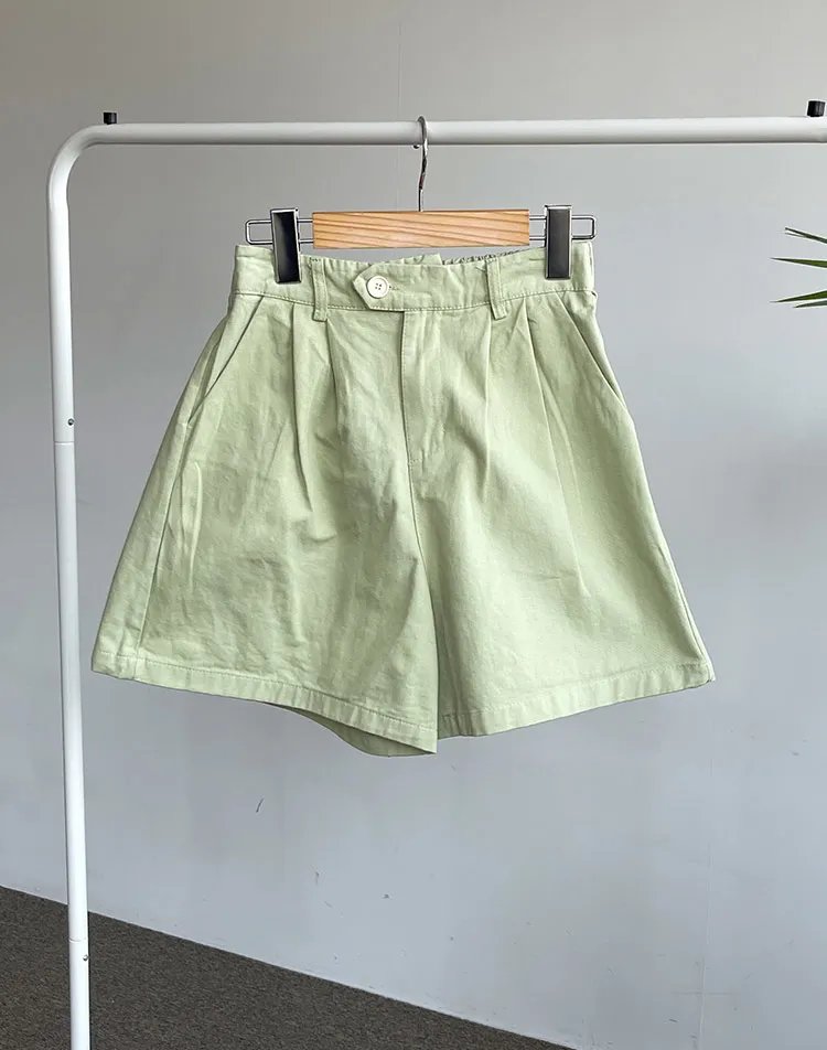 [残り1点]タックイージーショートパンツ | DHOLIC | 詳細画像1