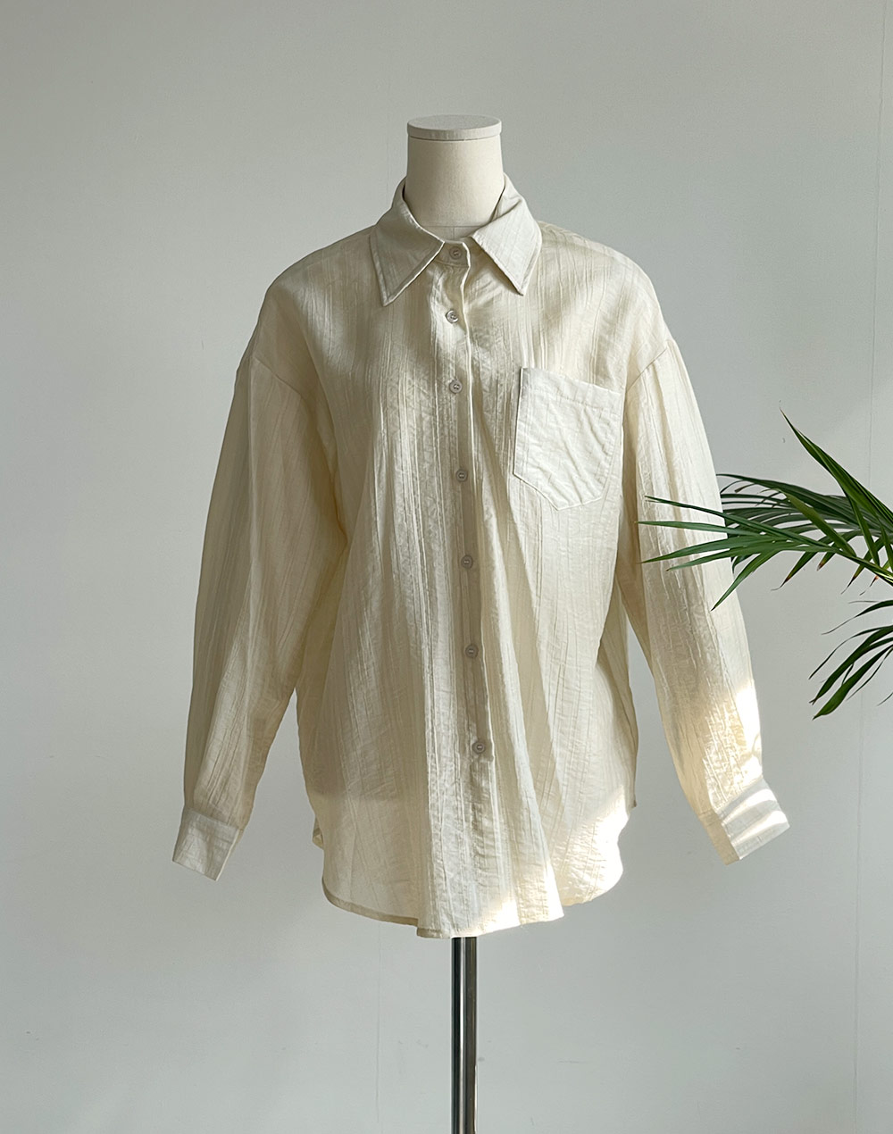 [残り1点]リンクルポケットシャツ&ショートパンツSET | DHOLIC | 詳細画像6