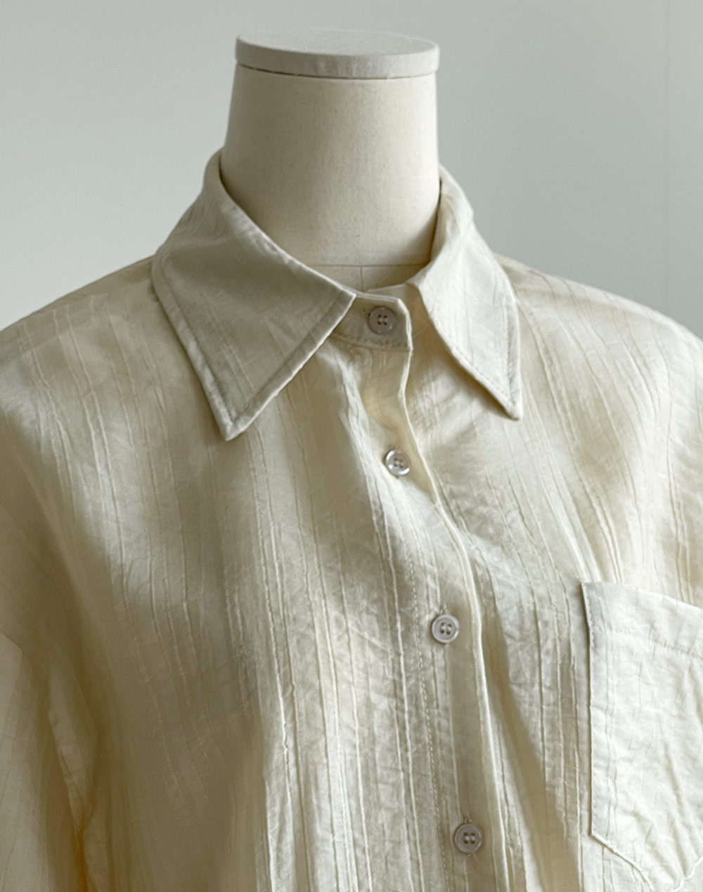 [残り1点]リンクルポケットシャツ&ショートパンツSET | DHOLIC | 詳細画像10