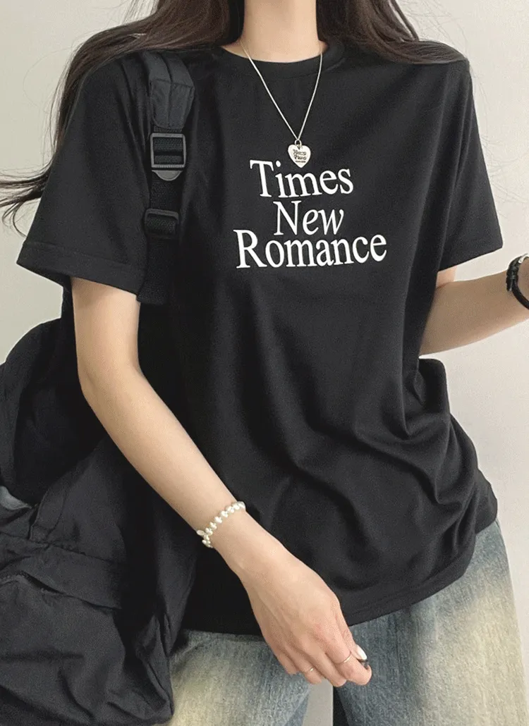 Times半袖Tシャツ | withhuilin | 詳細画像1