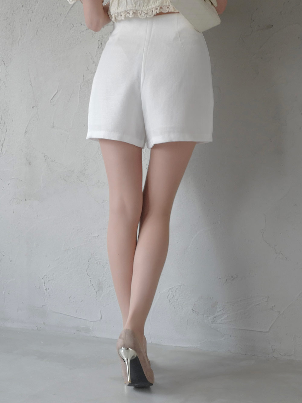 ツーボタンポケットツイードショートパンツ | 詳細画像7