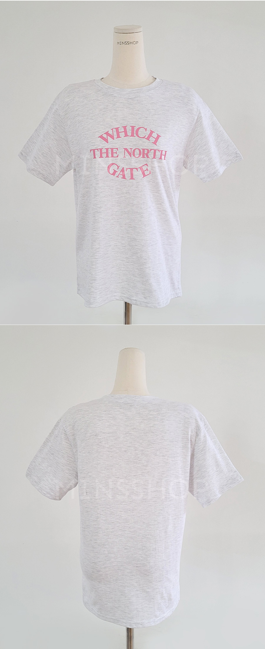 レタリングコットン半袖Tシャツ | 詳細画像16