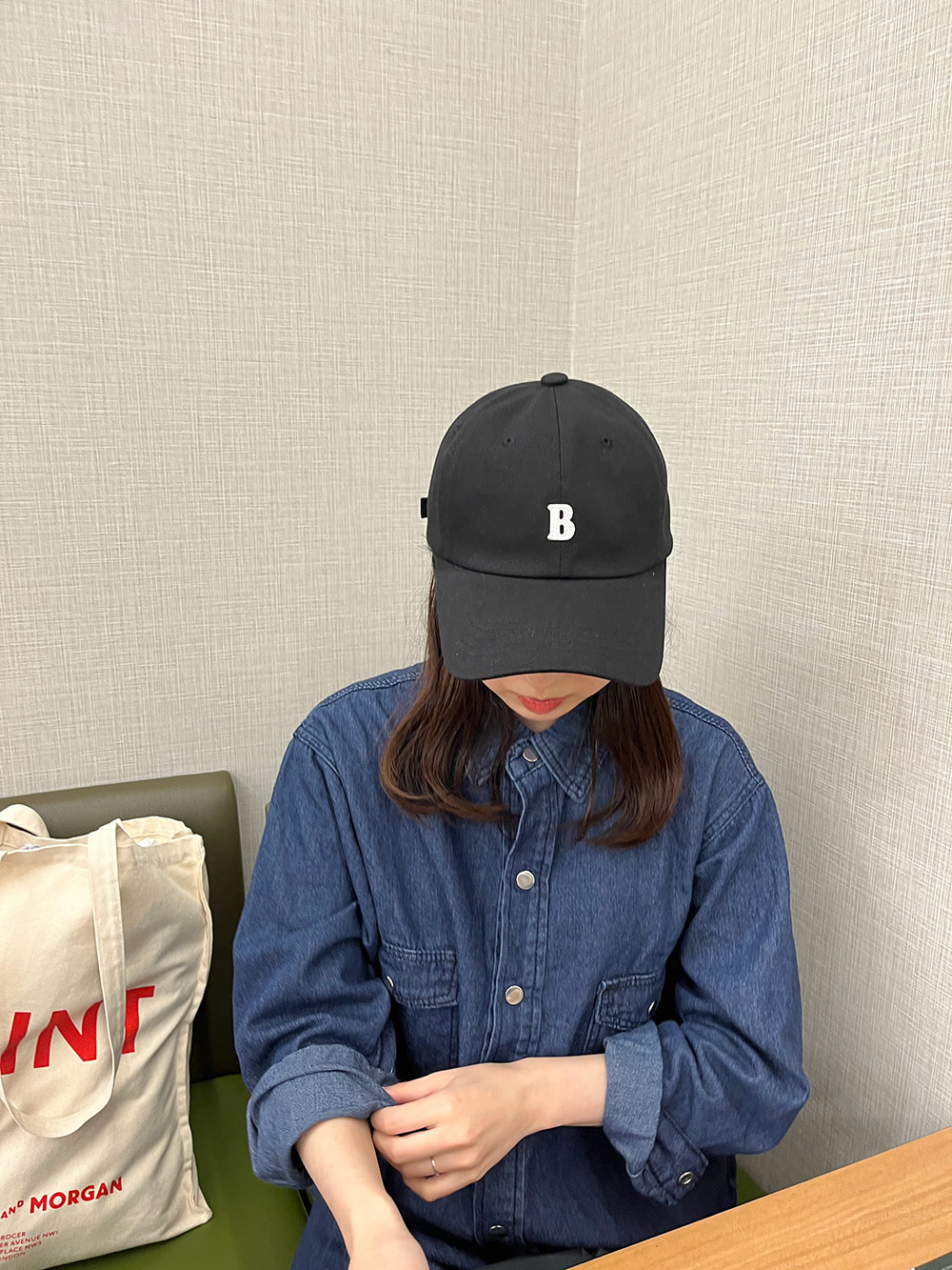 デニムボタンコットンシャツワンピース | 詳細画像17