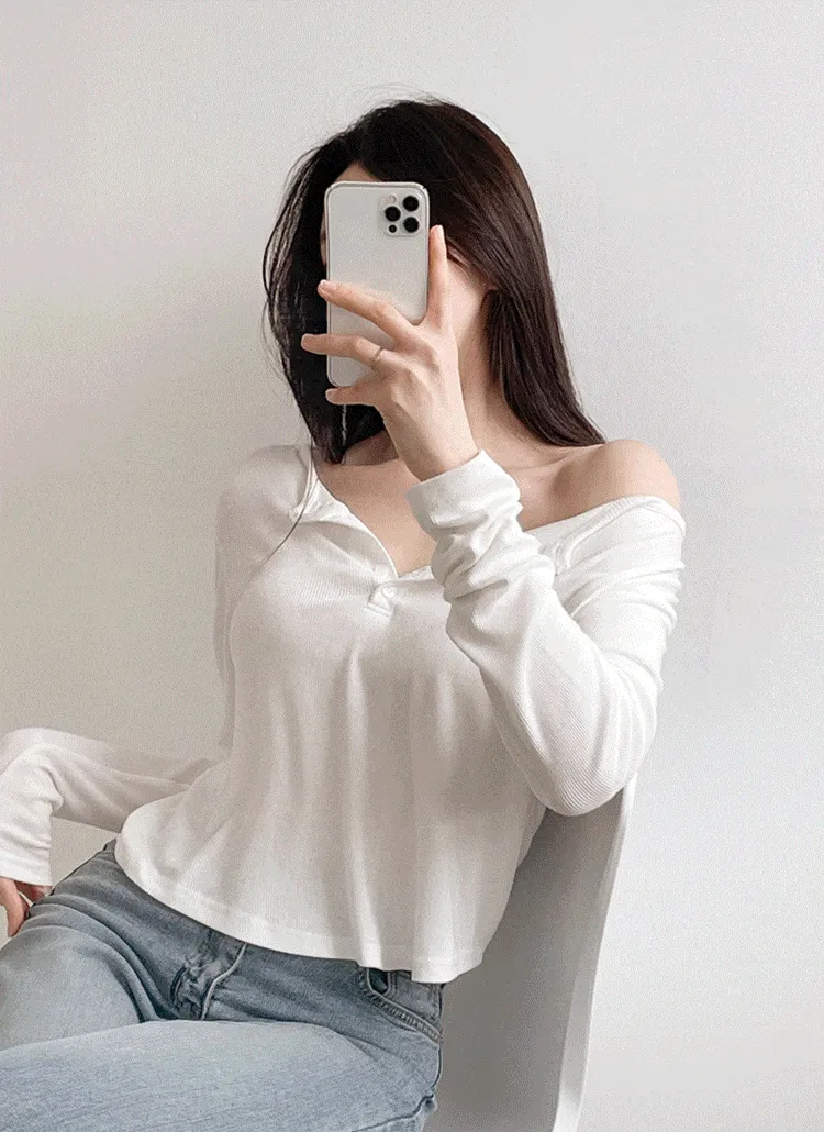 ルーズヘンリーネックTシャツ | FROMDAYONE | 詳細画像1