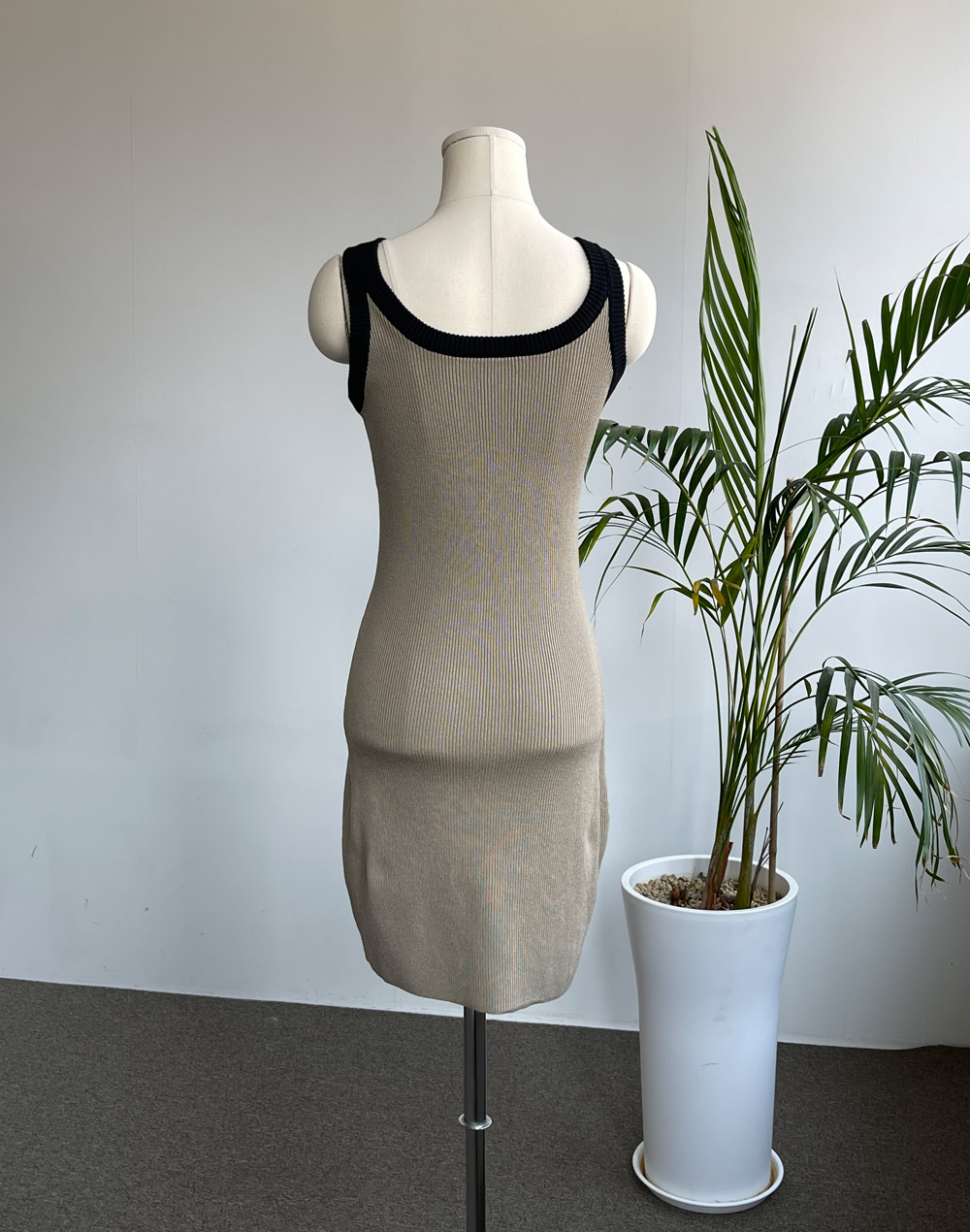 [残り1点]2TYPEリブニットノースリミニワンピース | DHOLIC | 詳細画像8