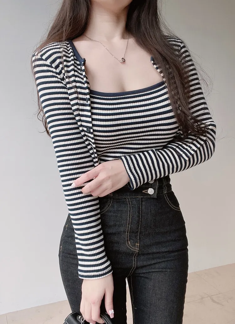 プリーツドッキングカーディガン｜ファッション通販のSTRIPE CLUB