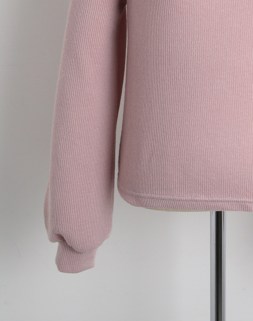 リボンワンショルダー配色リブTシャツ | 詳細画像27