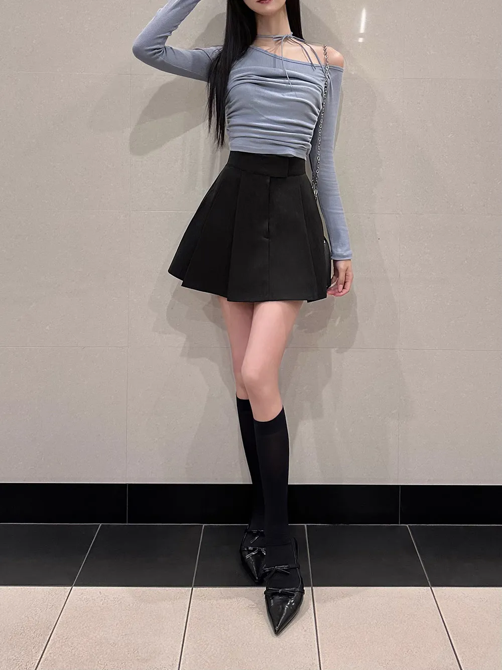 ミニスカート  パンツ 