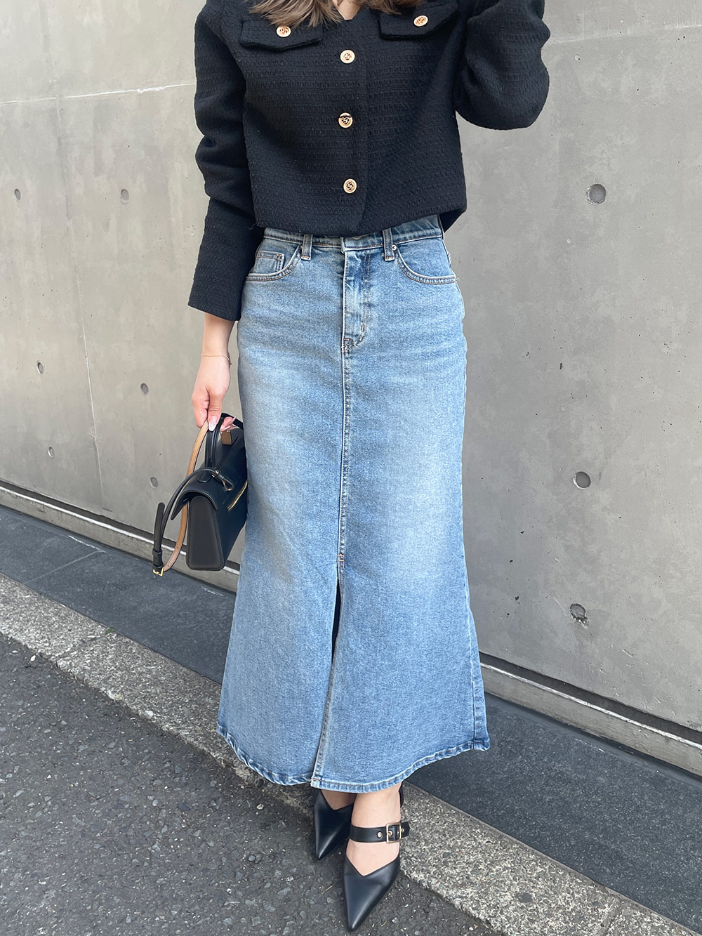 マーメイドデニムスカート atelier SOMETHING MERMAID DENIM SKIRT/マーメイドデニム