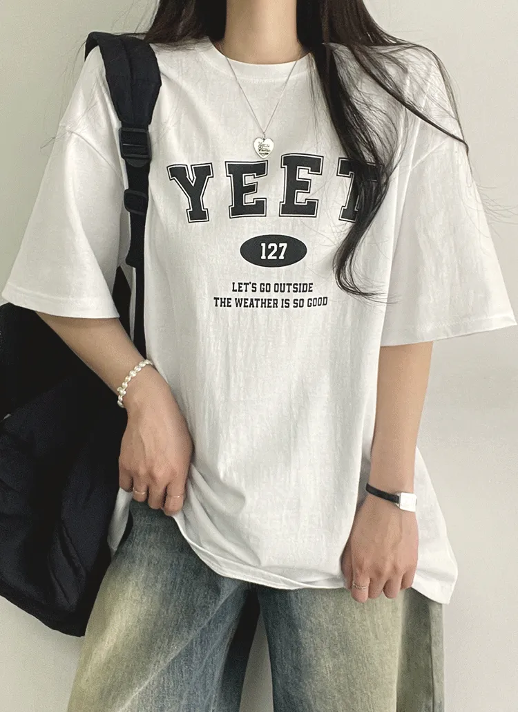 YEETボクシーTシャツ | withhuilin | 詳細画像1