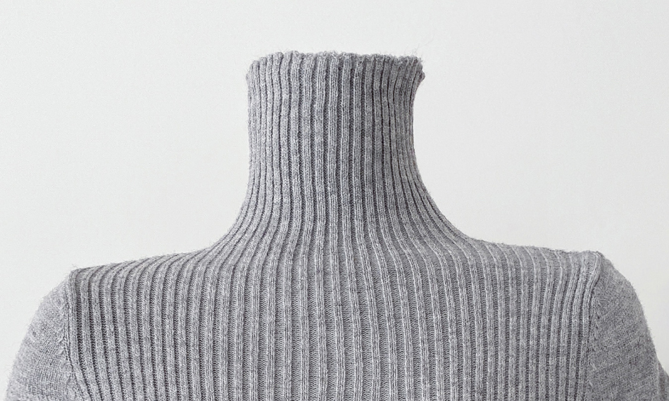 タートルネック半袖リブニット | 詳細画像17