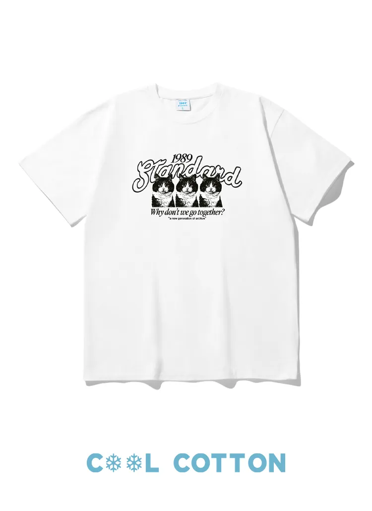 we goキャットクール半袖Tシャツ | 詳細画像1