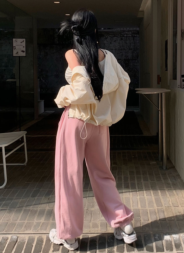 beidelli made]ドロストワイドスウェットパンツ | レディース