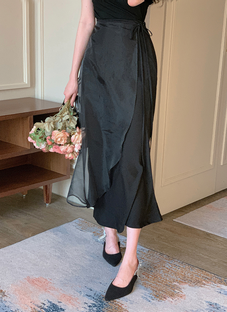 オーガンジーマーメイドスカート | レディースファッション通販