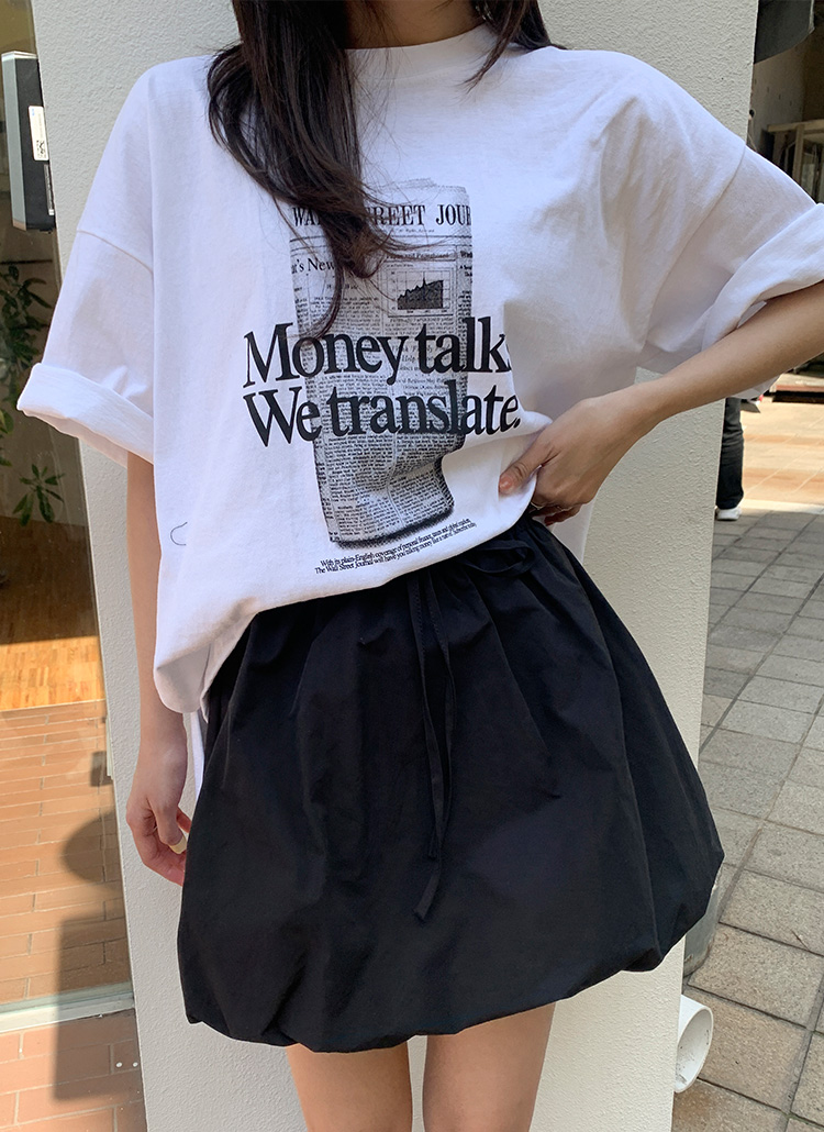 ニュースペーパー 半袖Tシャツ ニュースペーパー半袖Tシャツ | レディースファッション通販