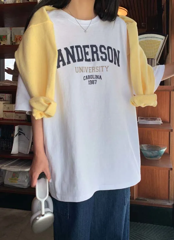 ANDERSON半袖Tシャツ | crushj | 詳細画像1