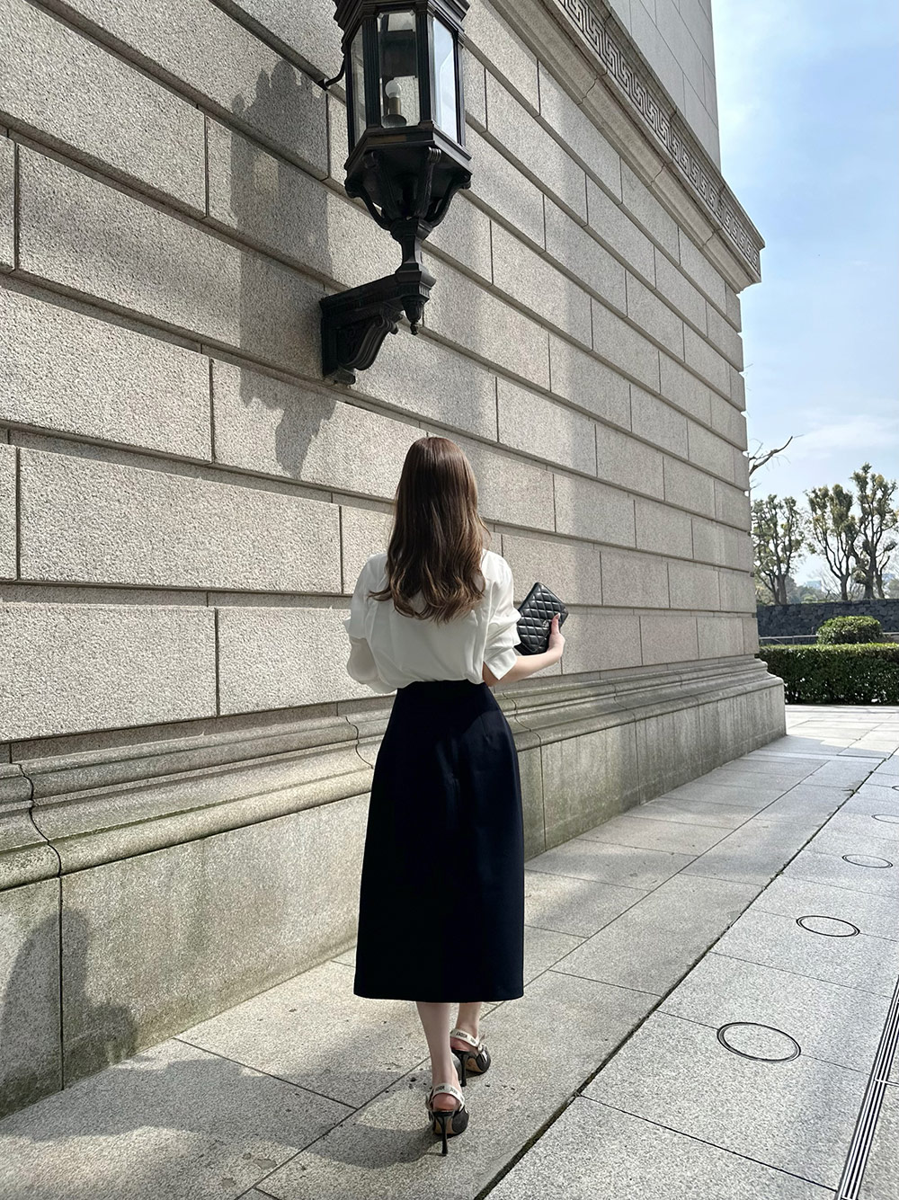 トレンチライクフレアスカート | 詳細画像3