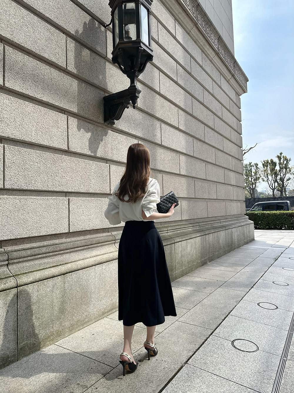 トレンチライクフレアスカート | 詳細画像4