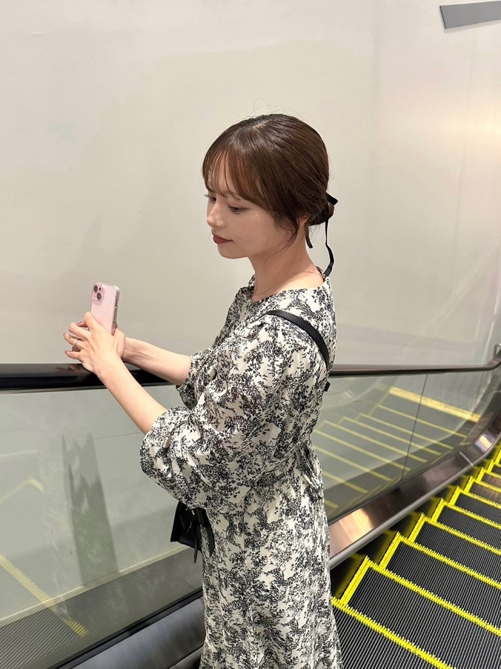 花柄ロングマーメイドワンピース | レディースファッション通販