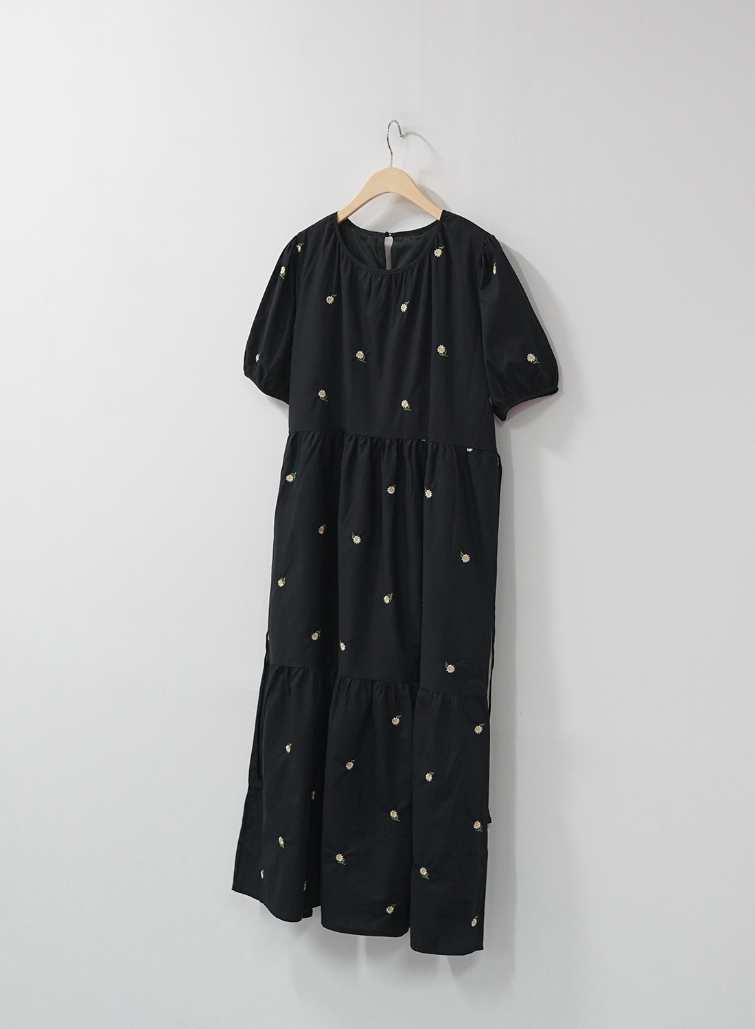 *再入荷*リネン混花柄ティアードワンピース | 詳細画像19
