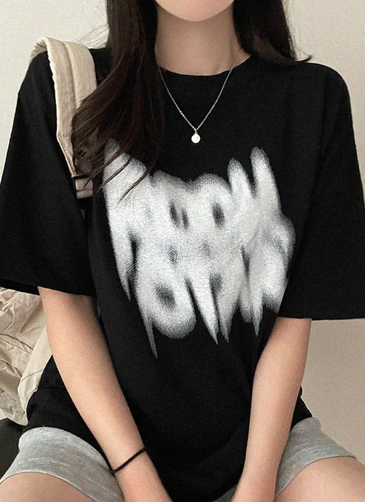 プリントオーバーフィットTシャツ | peelrang | 詳細画像2