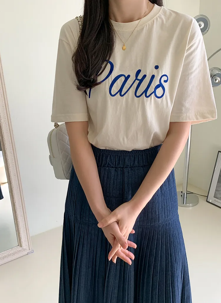 Paris半袖Tシャツ | girlsdaily | 詳細画像1