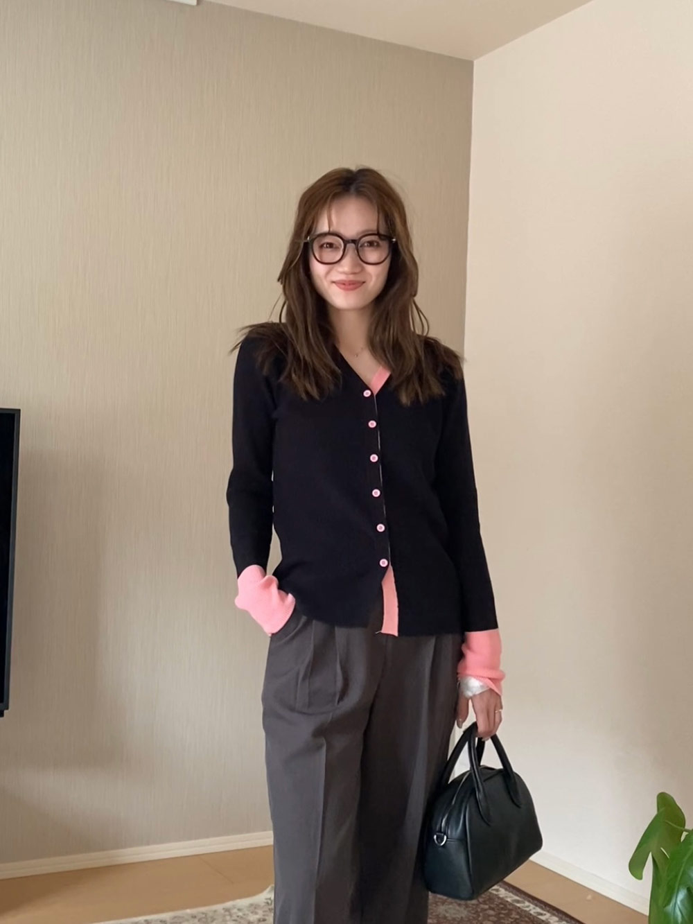 バイカラーカーディガン | 詳細画像7