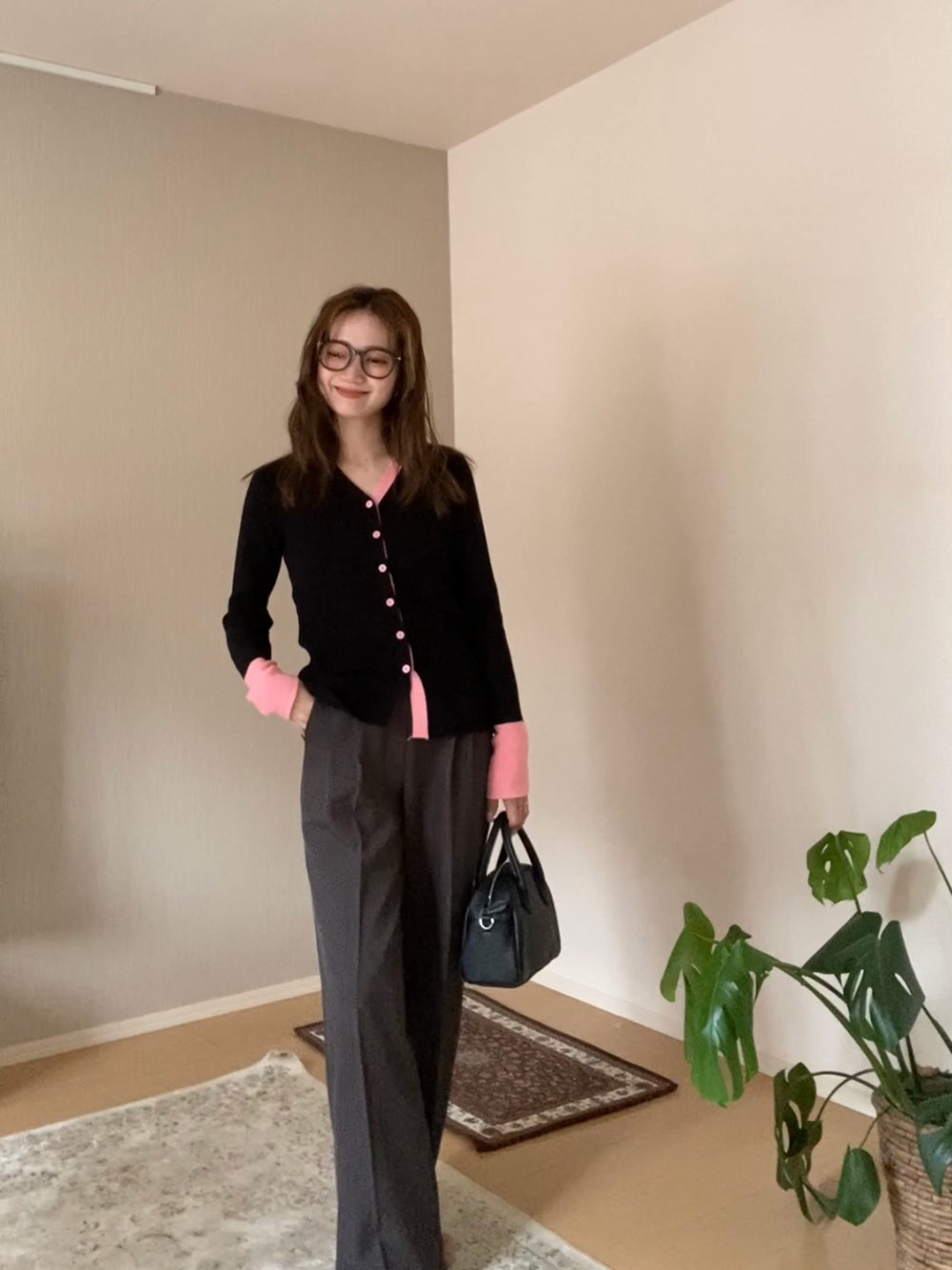 バイカラーカーディガン | 詳細画像9