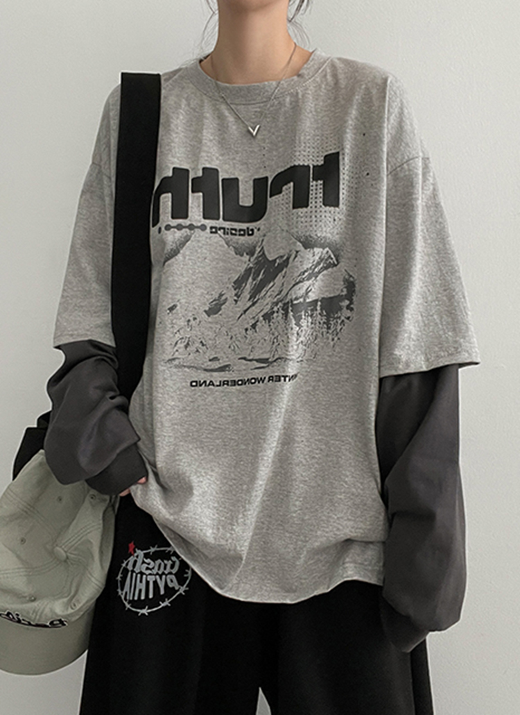 truthオーバーレイヤードTシャツ | レディースファッション通販 - DHOLIC