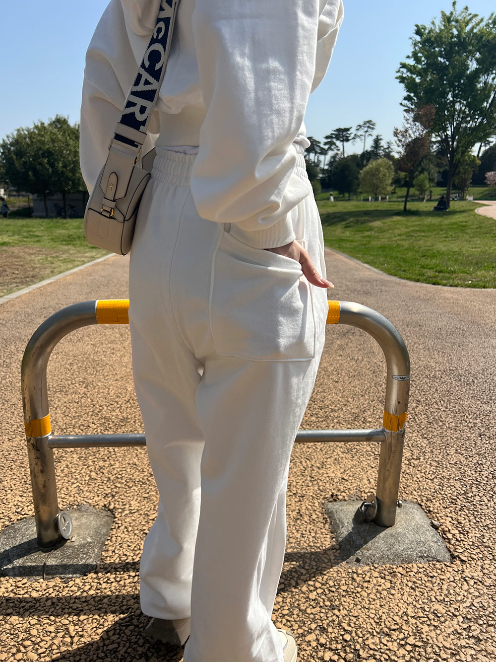 クロップドパーカー&2TYPEスウェット2WAYパンツSET | レディース