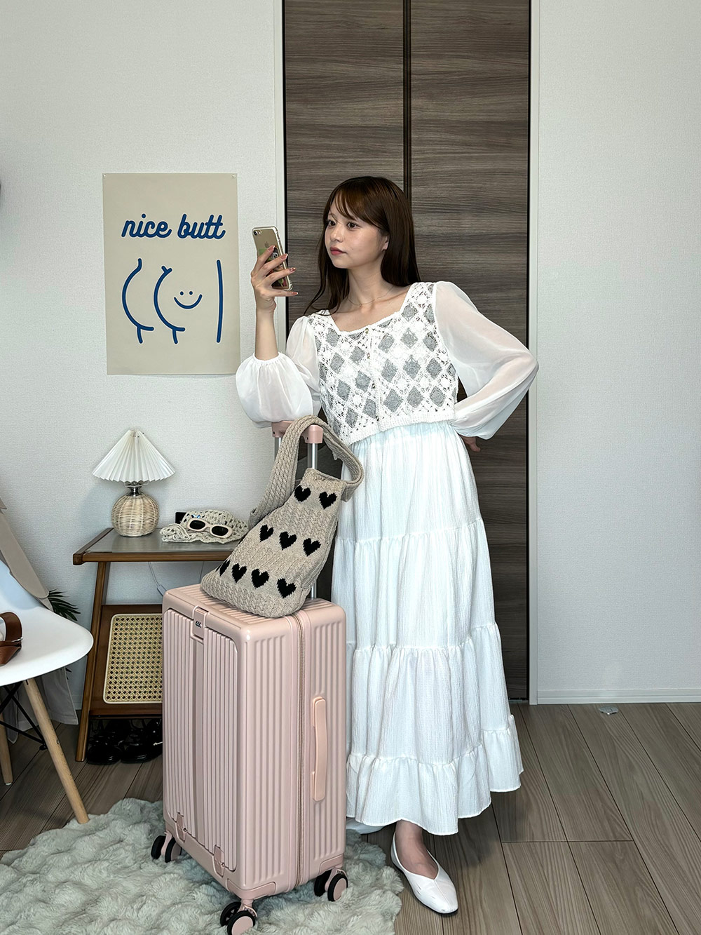 クロシェシフォンスリーブブラウス | レディースファッション通販 - DHOLIC