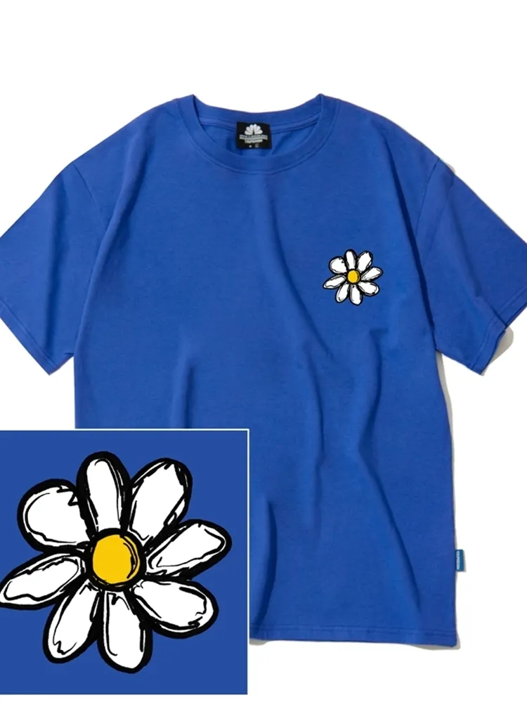 ミニデイジーロゴ半袖Tシャツ(ブルー) | 詳細画像1