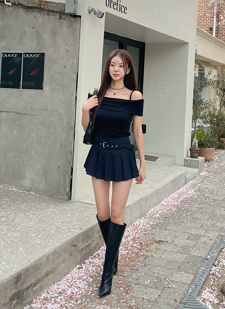 ローベルトプリーツミニスカート | レディースファッション通販 - DHOLIC