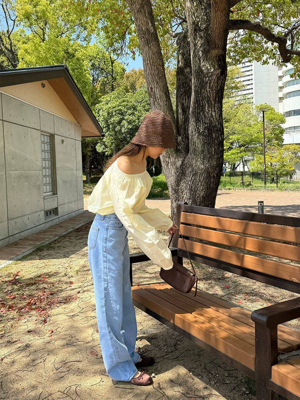 ジーンズ デニム デニムパンツ リボンプリントデニムパンツ ジーンズ デニム デニムパンツ リボンプリントデニムパンツ
