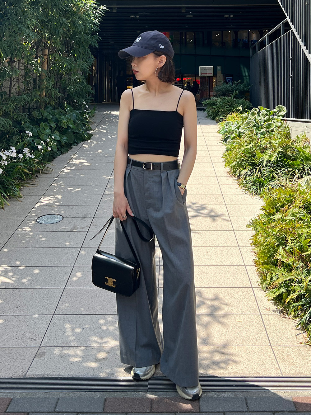 カップスパゲッティストラップキャミソール | レディースファッション