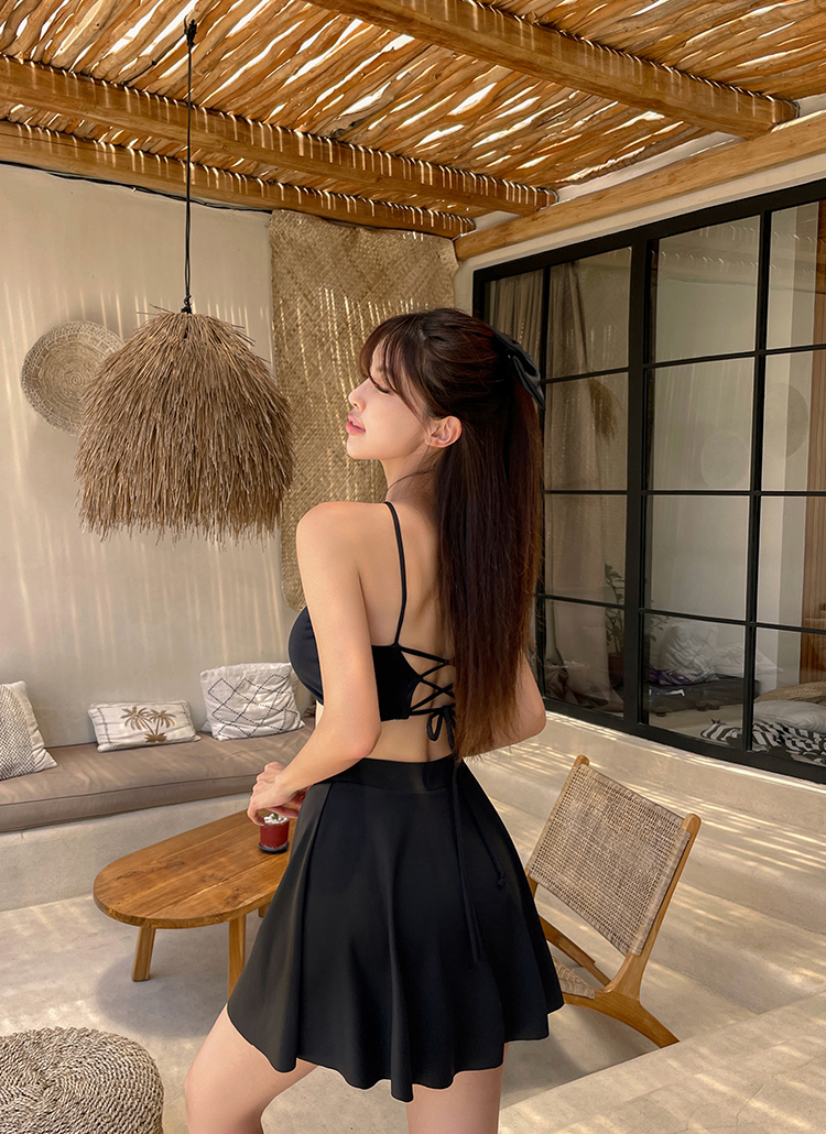 クロスホルターネックビキニ | レディースファッション通販 - DHOLIC