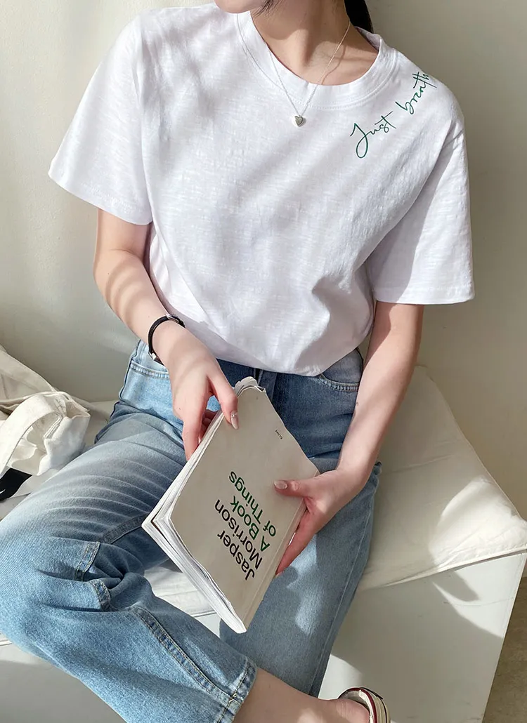 ショルダーレタリング半袖Tシャツ | KARRA | 詳細画像1