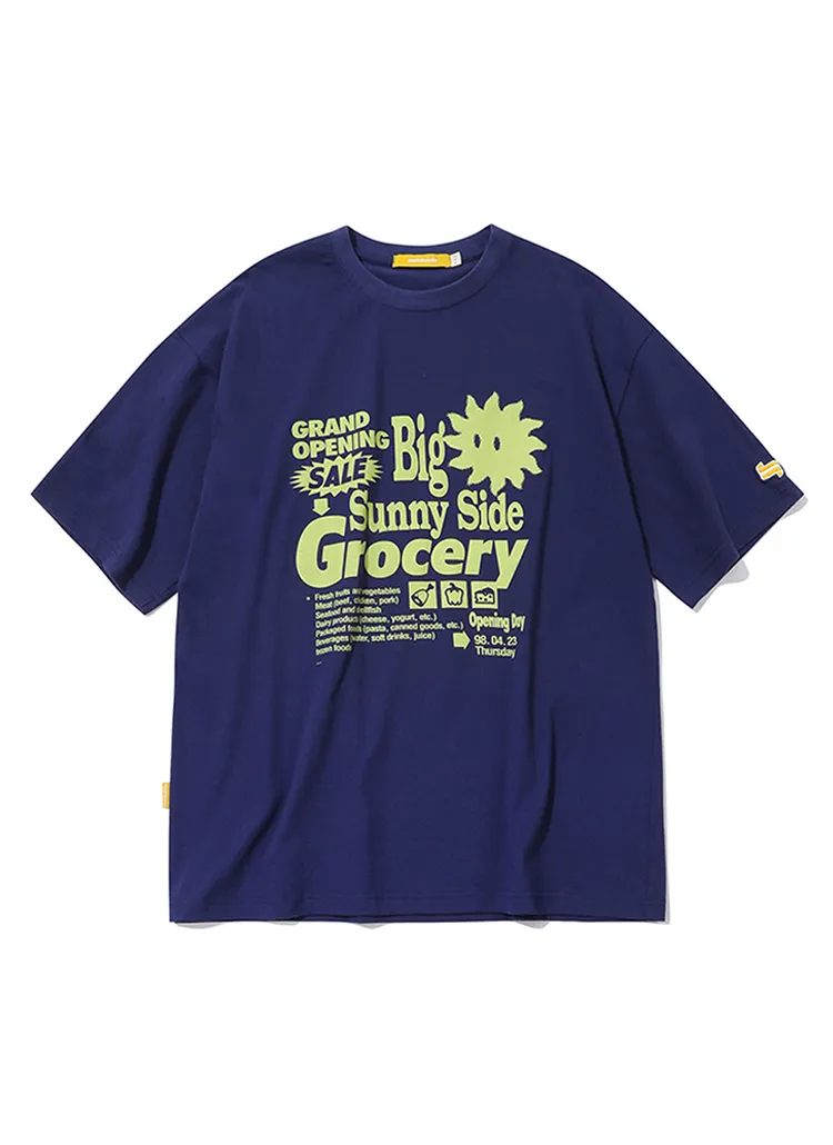 Grocery半袖Tシャツ(BLUEBERRY) | 詳細画像1