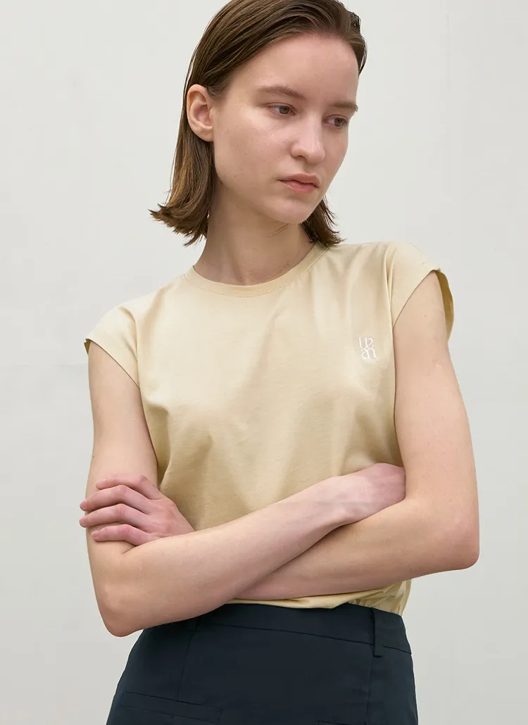 ミニロゴキャップスリーブTシャツ | Atelier Nain | 詳細画像1
