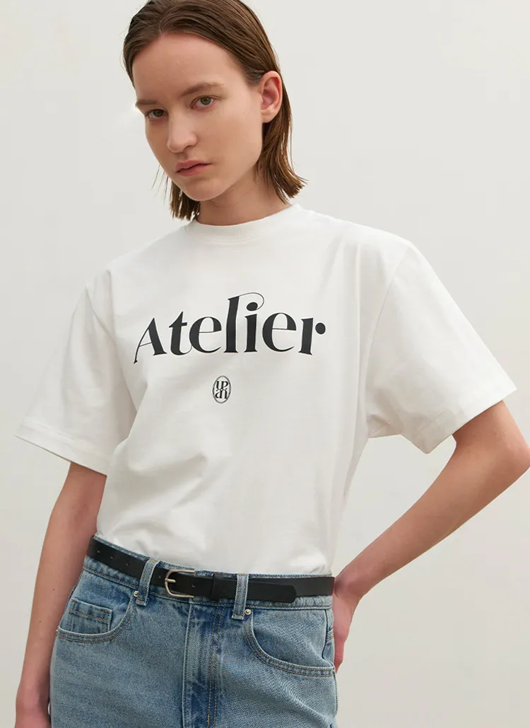 Atelier半袖Tシャツ | nain | 詳細画像1