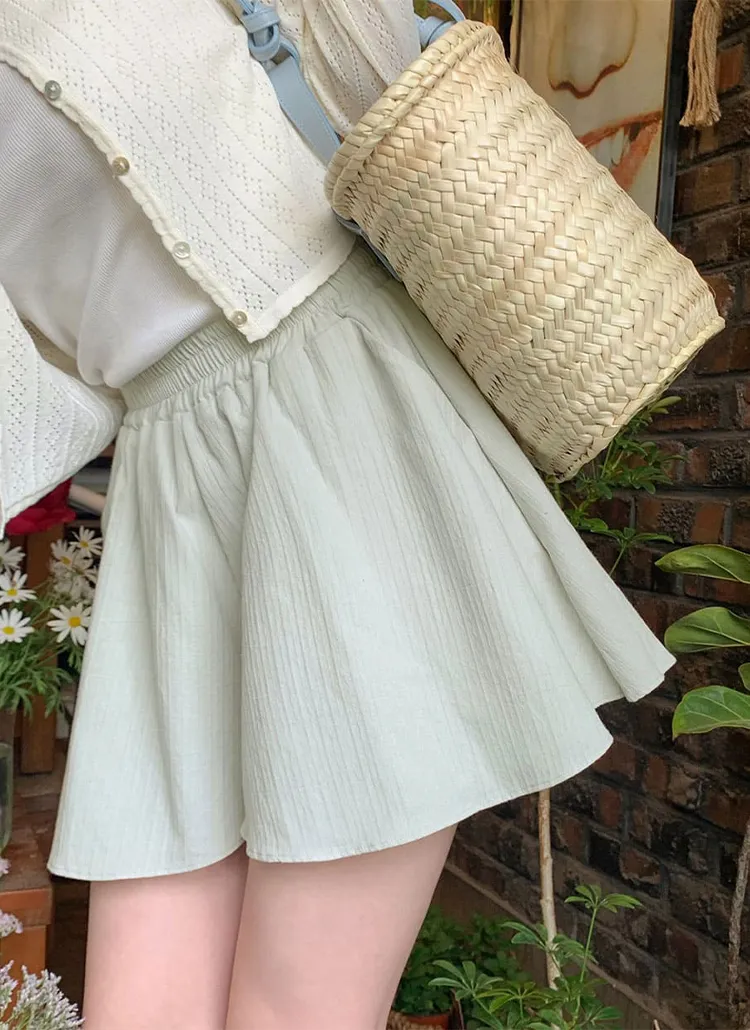 フレアショートキュロットパンツ | cherrykoko | 詳細画像1