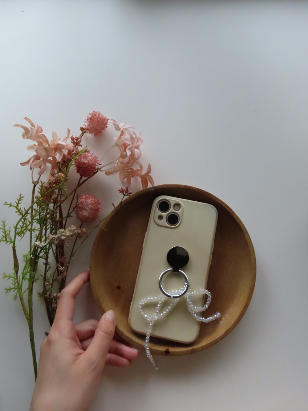 リボンビーズスマホリング | 詳細画像5