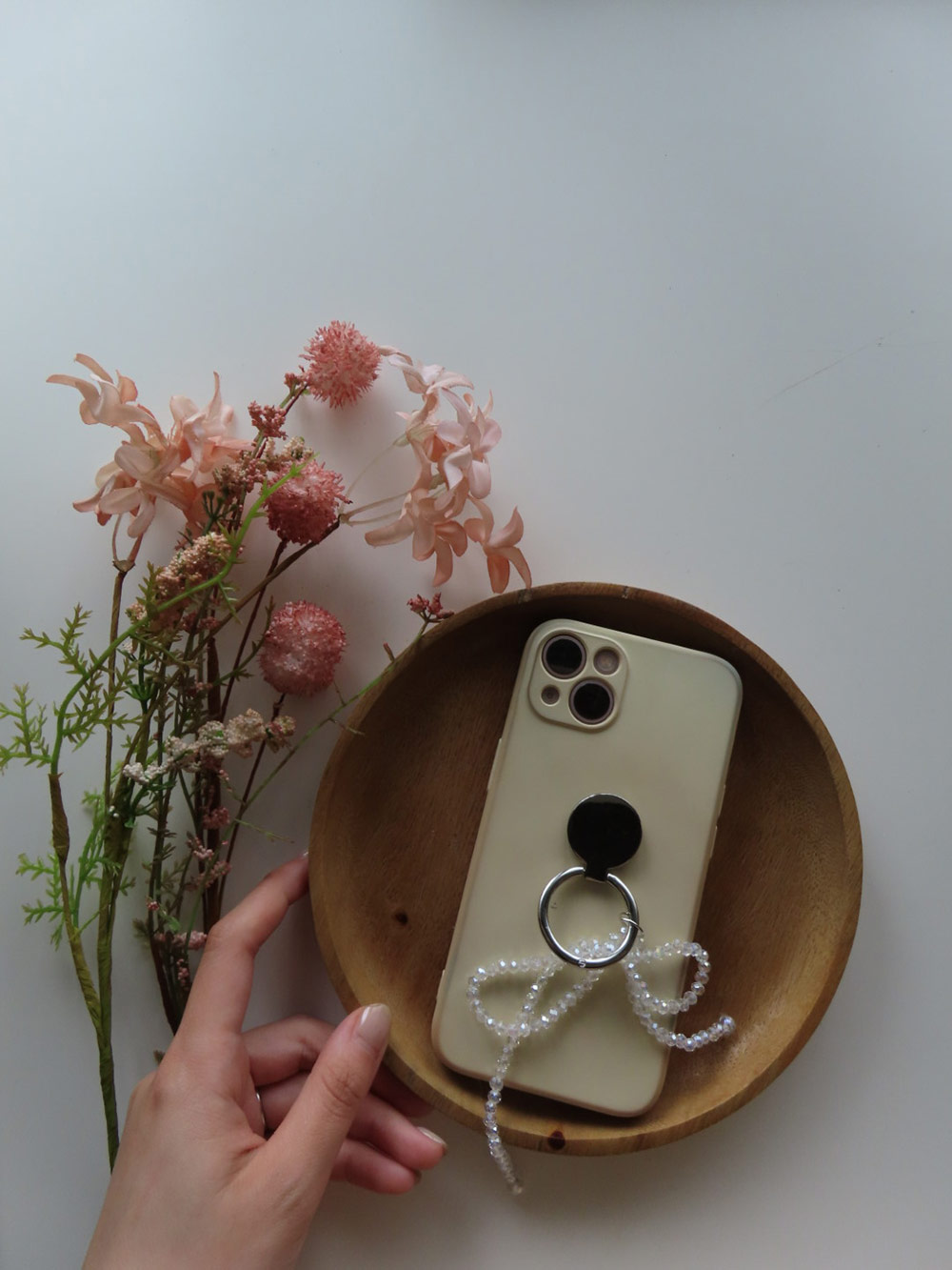 リボンビーズスマホリング | 詳細画像8