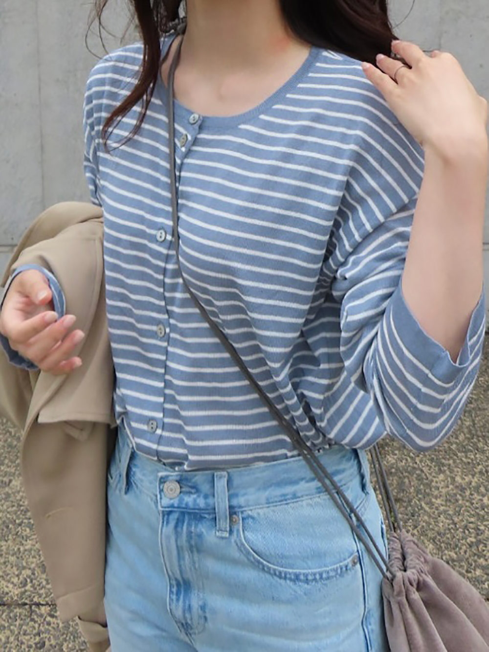 ボーダーカーディガン | 詳細画像8