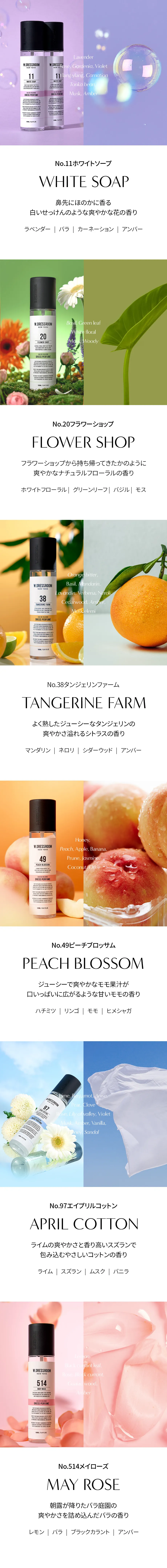 [ダブルドレスルーム] S3ドレスパフューム160ml | 詳細画像5