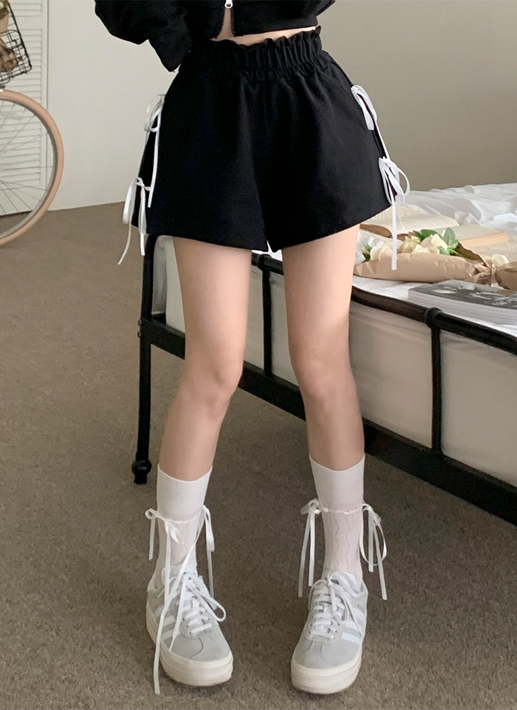 ショートパンツ シルク ブラック | Fendi