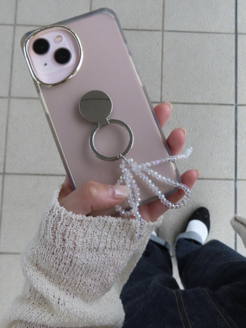 リボンビーズスマホリング | 詳細画像4