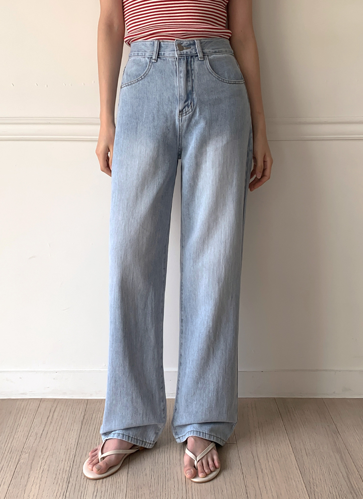 MM6 Maison Margiela ローライズ ワイドジーンズ | ブルー