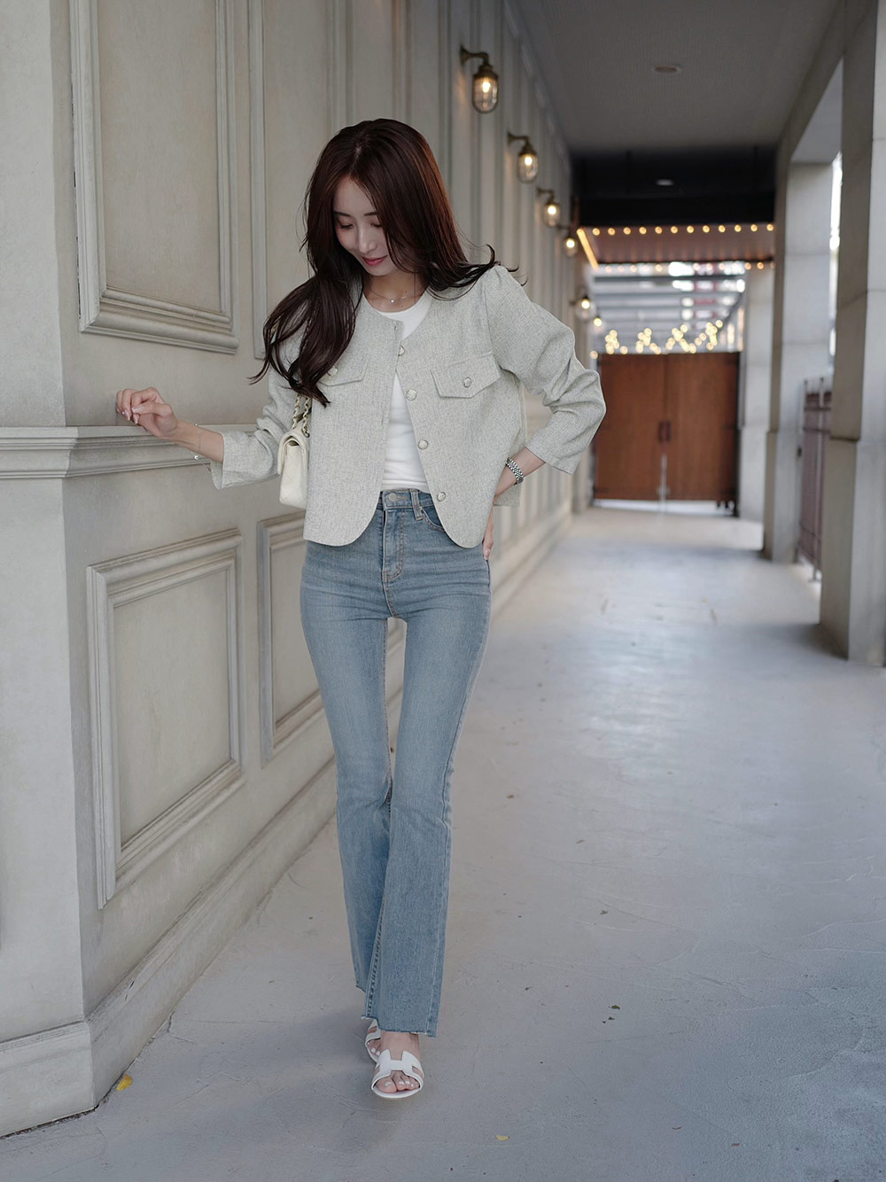 スリムフレアデニムパンツ | 詳細画像10