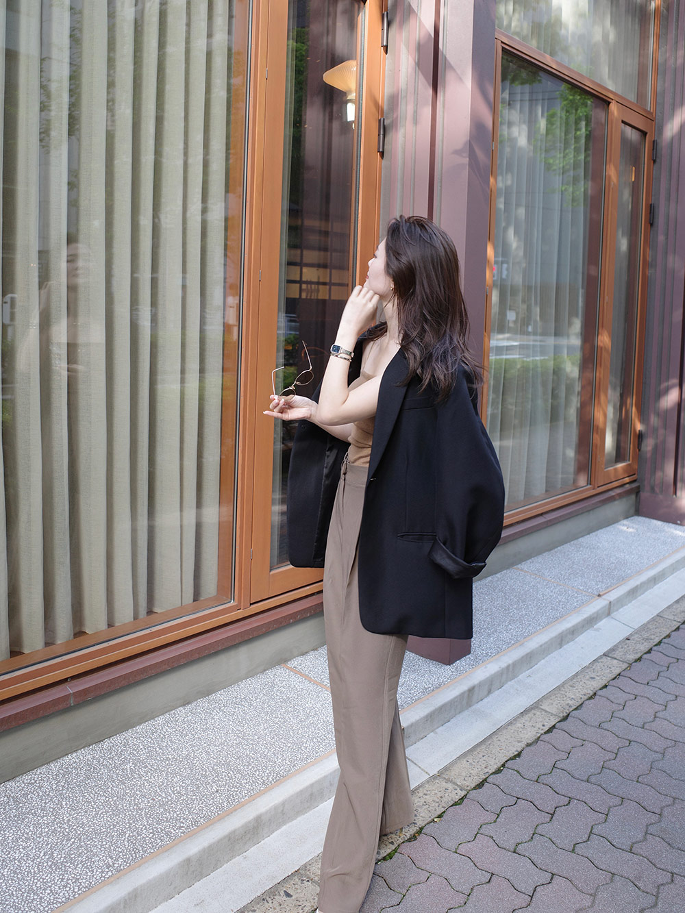 3TYPEハイウエストスラックス | 詳細画像4